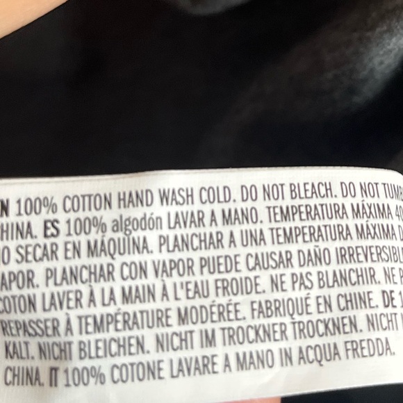 NWT English Factory Gray Scoop neck Top - Picture 8 of 8